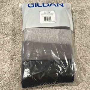 Gildan Men's Socks Pack - Black and Gray